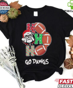 Georgia Bulldogs ho ho ho go dawgs Christmas shirt