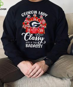 Georgia Bulldogs lady sassy classy and a tad badassy hoodie, sweater, longsleeve, shirt v-neck, t-shirt