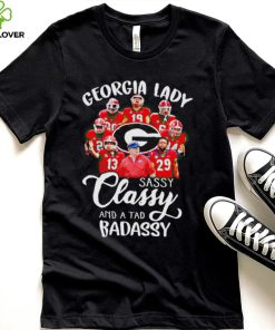 Georgia Bulldogs lady sassy classy and a tad badassy hoodie, sweater, longsleeve, shirt v-neck, t-shirt