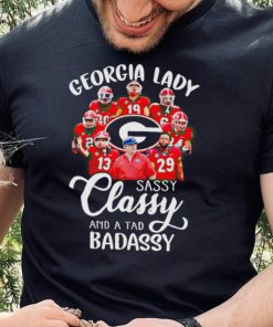 Georgia Bulldogs lady sassy classy and a tad badassy hoodie, sweater, longsleeve, shirt v-neck, t-shirt