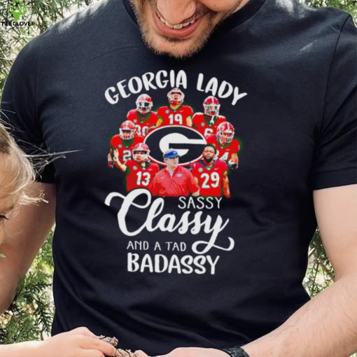 Georgia Bulldogs lady sassy classy and a tad badassy hoodie, sweater, longsleeve, shirt v-neck, t-shirt