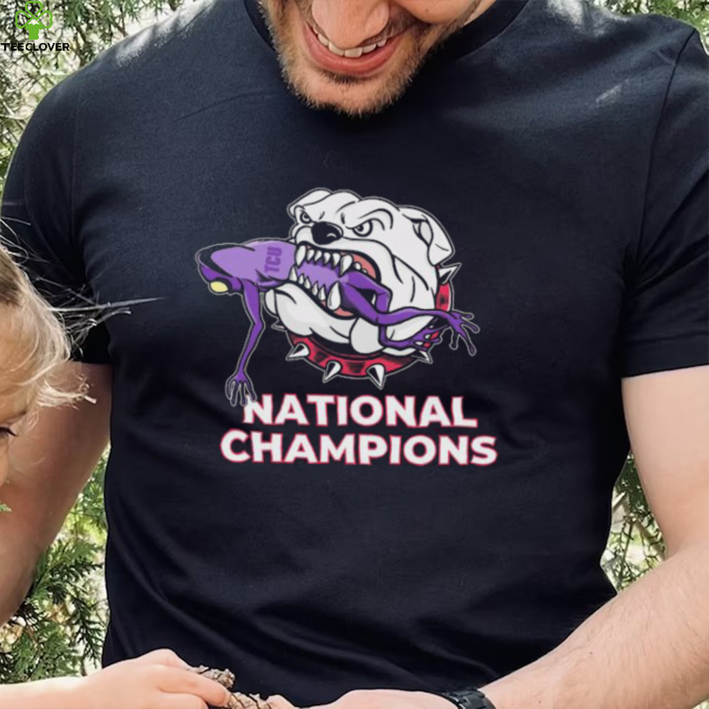 Georgia Bulldogs uga Eat Frogs National Champions shirt Georgia Bulldogs uga Eat Frogs National Champions shirt