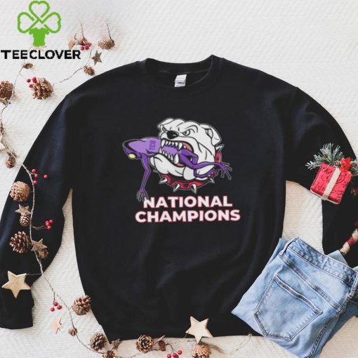 Georgia Bulldogs uga Eat Frogs National Champions shirt