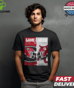 Georgia Bulldogs vs Alabama Crimson Tide Game Of The Week College Football 25 shirt