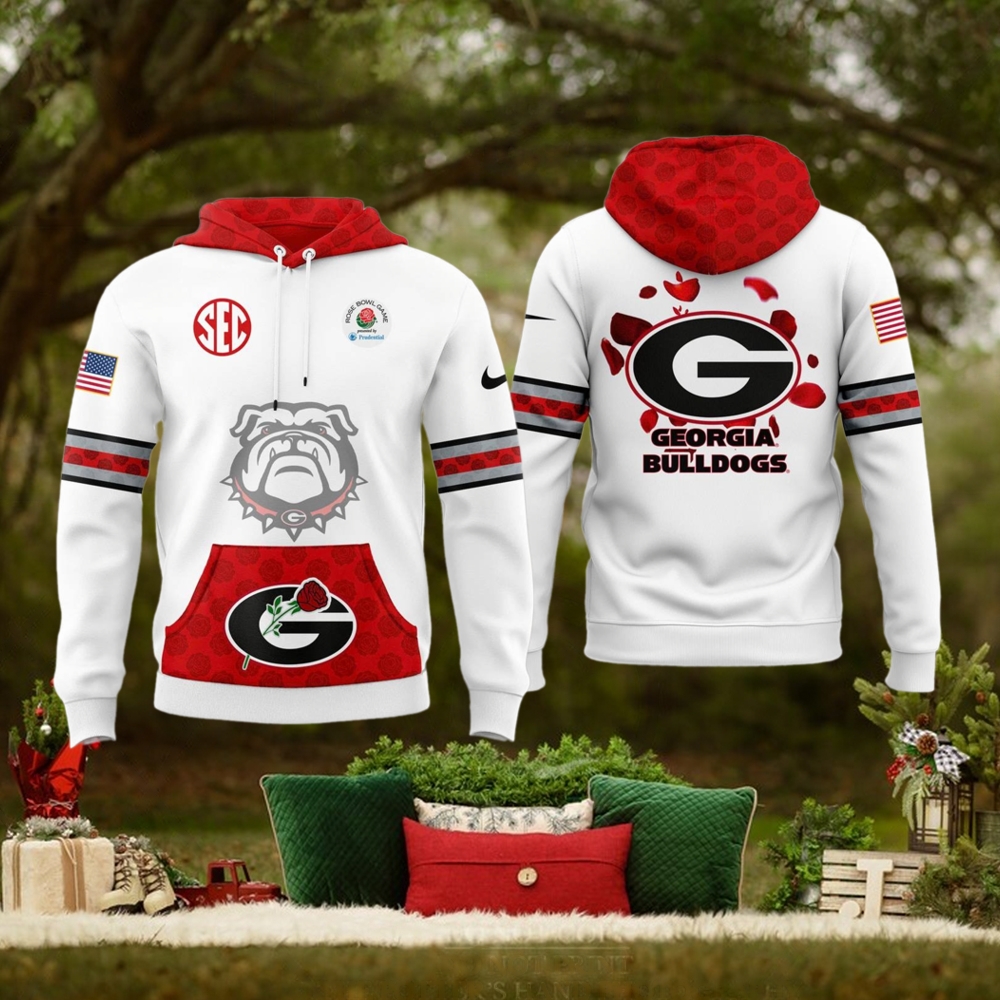 Georgia Bulldogs x Rose Bowl Game 2025 Playoff Limited Edition Hoodie1 Georgia Bulldogs x Rose Bowl Game 2025 Playoff Limited Edition Hoodie1