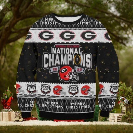 Georgia Champions Christmas Ugly Sweater Gift For Men And Women