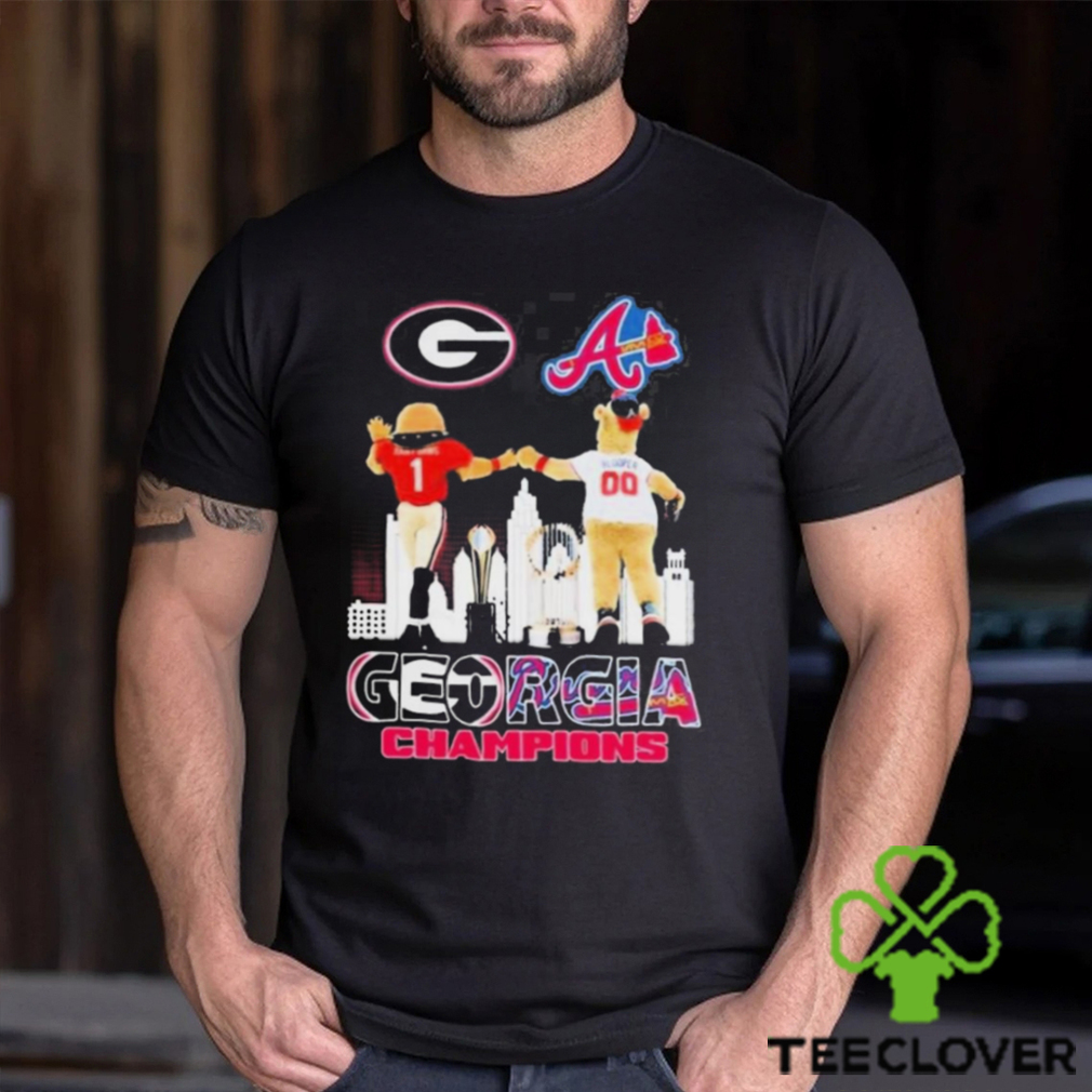 Official georgia Bulldogs And Atlanta Braves Shirt, hoodie, sweater, long  sleeve and tank top