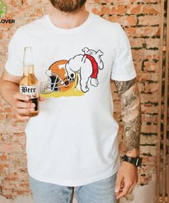 Georgia Dawg Pee On Tennessee Vols Shirt