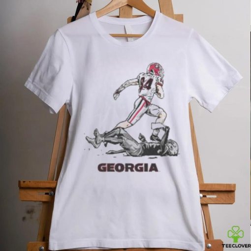 Georgia Football Ladd Mcconkey Superstar Pose Shirt