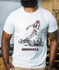 Georgia Football Ladd Mcconkey Superstar Pose Shirt