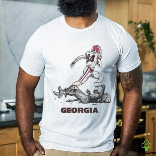 Georgia Football Ladd Mcconkey Superstar Pose Shirt