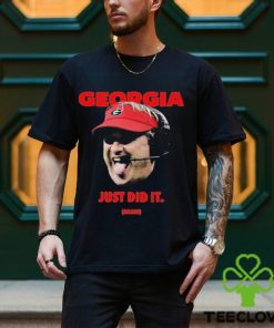 Georgia Just Did It Again Shirt