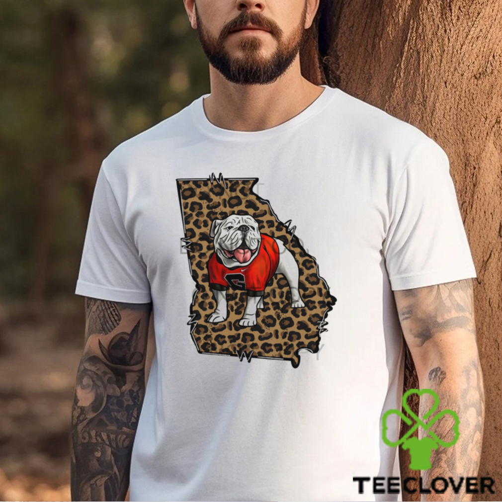 Georgia Leopard State Shirt Georgia Leopard State Shirt