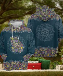 Georgia Mandala 3D Printed Hoodie