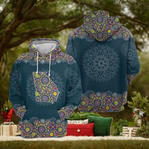 Georgia Mandala 3D Printed Hoodie