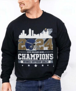 Georgia Southern Eagles New Orleans Bowl Champions 2024 Hoodie T Shirt