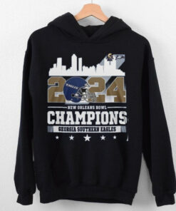 Georgia Southern Eagles New Orleans Bowl Champions 2024 Hoodie T Shirt