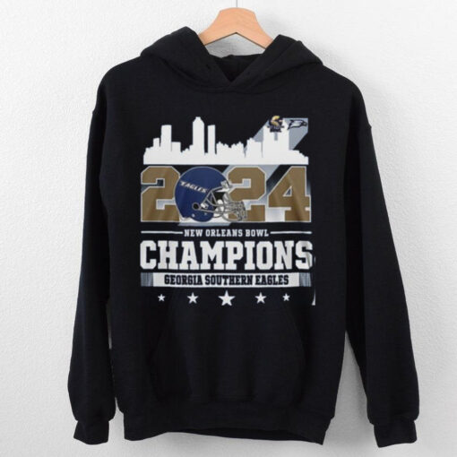 Georgia Southern Eagles New Orleans Bowl Champions 2024 Hoodie T Shirt
