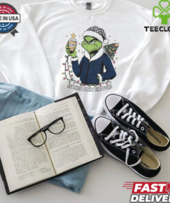 Georgia Southern Eagles x Santa Grinch Is This Jolly Enough Merry Christmas Shirt