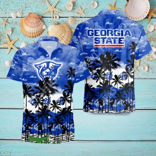 Georgia State Panthers Fan Designed NCAA Hawaiian Shirt