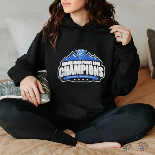 Georgia State Panthers Football 2023 Idaho Potato Bowl Champions Logo Shirt