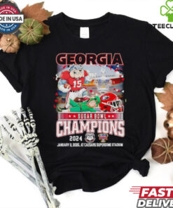 Georgia Sugar Bowl Champions 2024 mascot shirt