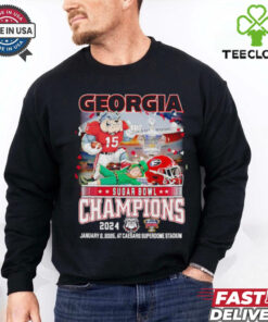 Georgia Sugar Bowl Champions 2024 mascot shirt