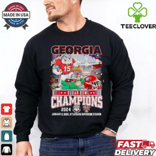 Georgia Sugar Bowl Champions 2024 mascot shirt