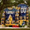 Georgia Swarm Special Design Merry Matchup Light Up Ugly Christmas Sweater