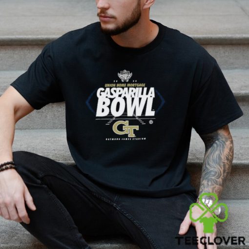 Georgia Tech Yellow Jackets 2023 Union Home Mortgage Gasparilla Bowl Raymond James Stadium Shirt