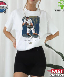 Georgia Tech Yellow Jackets Football #10 Haynes King Graphic t shirt
