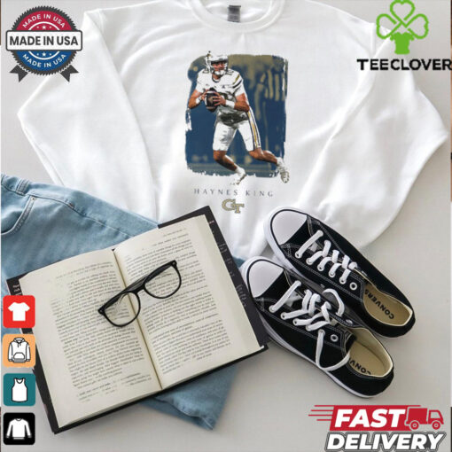 Georgia Tech Yellow Jackets Football #10 Haynes King Graphic t shirt