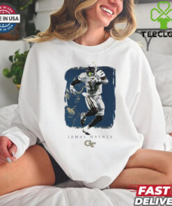 Georgia Tech Yellow Jackets Football #11 Jamal Haynes Graphic t shirt