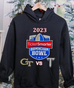 Georgia Tech Yellow Jackets vs Troy Trojans 2023 Birmingham Bowl shirt