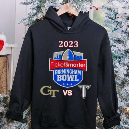 Georgia Tech Yellow Jackets vs Troy Trojans 2023 Birmingham Bowl hoodie, sweater, longsleeve, shirt v-neck, t-shirt