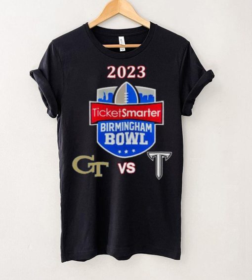 Georgia Tech Yellow Jackets vs Troy Trojans 2023 Birmingham Bowl hoodie, sweater, longsleeve, shirt v-neck, t-shirt