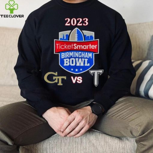 Georgia Tech Yellow Jackets vs Troy Trojans 2023 Birmingham Bowl hoodie, sweater, longsleeve, shirt v-neck, t-shirt