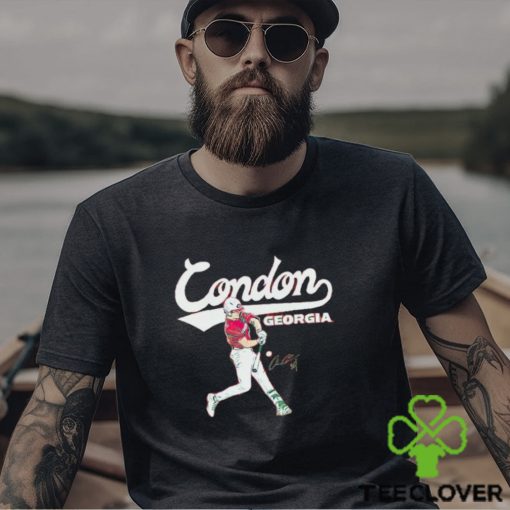 Georgia baseball Charlie Condon slugger swing baseball shirt