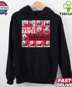 Georgia calling the Dawgs greatest mascos in college football shirt