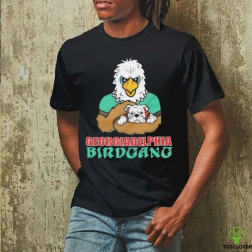 Georgiadelphia Birdgang Eagles and Bulldogs mascots shirt