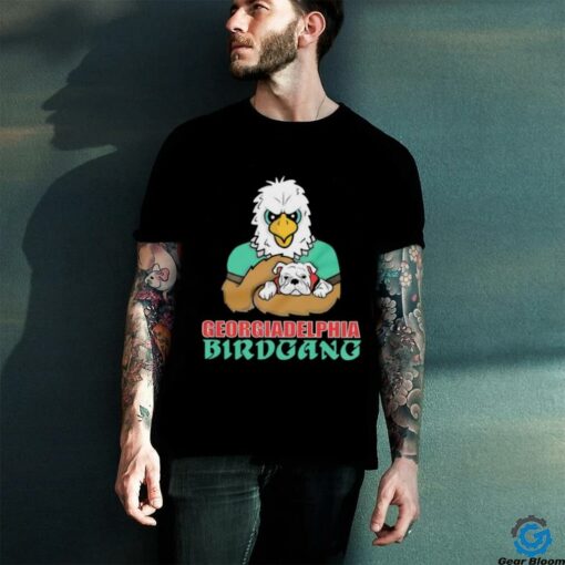 Georgiadelphia Birdgang Eagles and Bulldogs mascots shirt