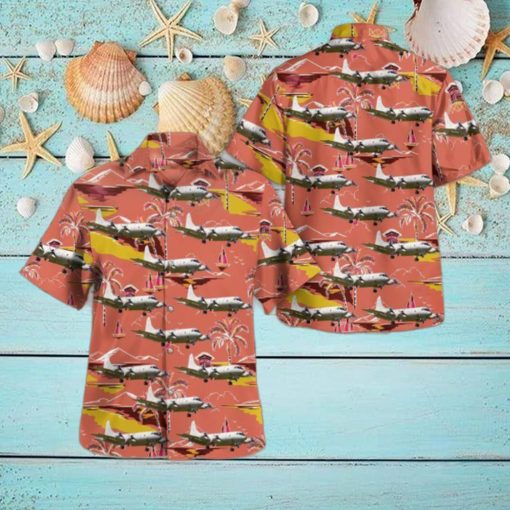 German Navy Lockheed P_3C Orion Hawaiian Shirt