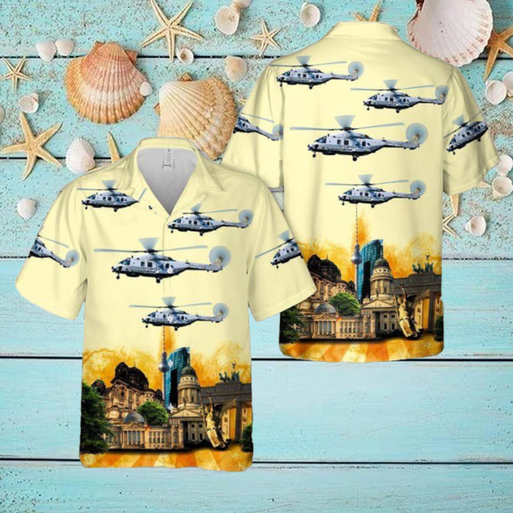 German Navy NH Industries NH_90NTH Sea Lion Hawaiian Shirt German Navy NH Industries NH_90NTH Sea Lion Hawaiian Shirt