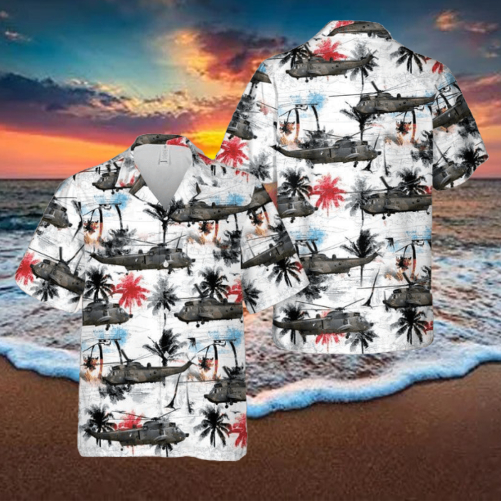 German Navy Sikorsky S_61 Sea King Rescue Helicopter Hawaiian Shirt German Navy Sikorsky S_61 Sea King Rescue Helicopter Hawaiian Shirt