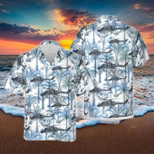 German Navy Westland WG_13 Super Lynx Mk88a Hawaiian Shirt