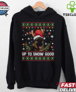 German Shepherd Dog Reindeer Ugly Christmas German Shepherd T Shirt