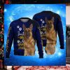 German Shepherd Just A Girl Who Love Dog Customized Ugly Christmas Sweater