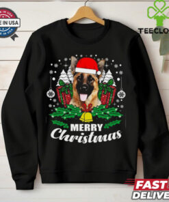 German Shepherd Merry Christmas Dog Lover Gift German Shepherd T Shirt