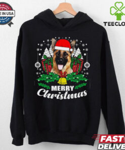 German Shepherd Merry Christmas Dog Lover Gift German Shepherd T Shirt