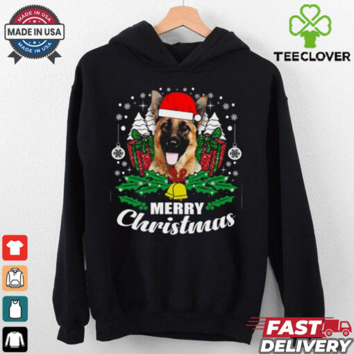 German Shepherd Merry Christmas Dog Lover Gift German Shepherd T Shirt